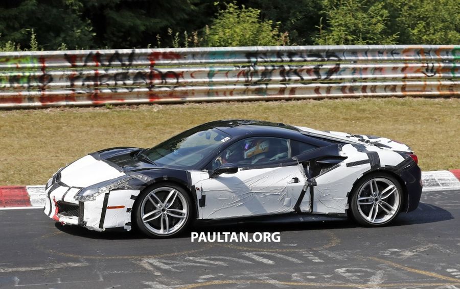 Hé lộ hình ảnh của Ferrari 488 Speciale bản thử nghiệm