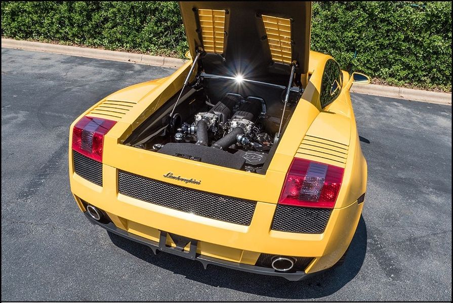 Lamborghini Gallardo 2004 bản độ trang bị động cơ 1.000 mã lực