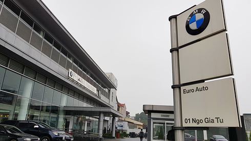 Showroom BMW Euro Auto ảm đạm trước ngày “về tay” Thaco Showroom BMW Euro Auto những ngày cuối cùng