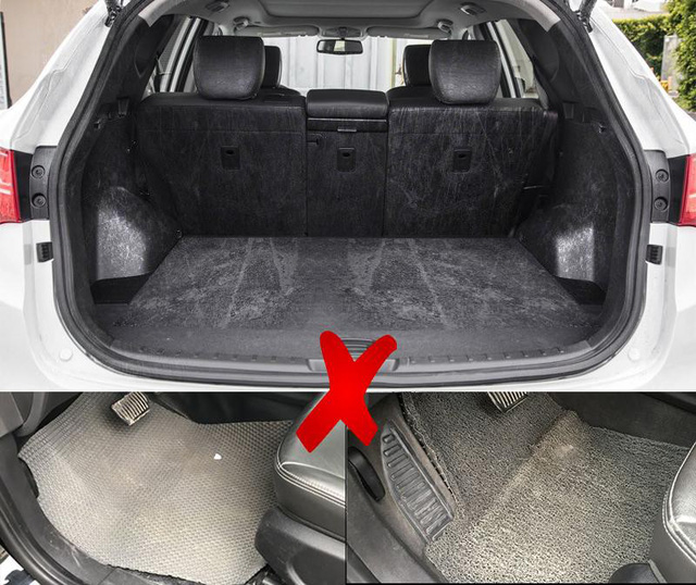 Phụ kiện xe hơi bằng nỉ, nhựa thường không bền Phụ kiện xe hơi bằng nỉ, nhựa