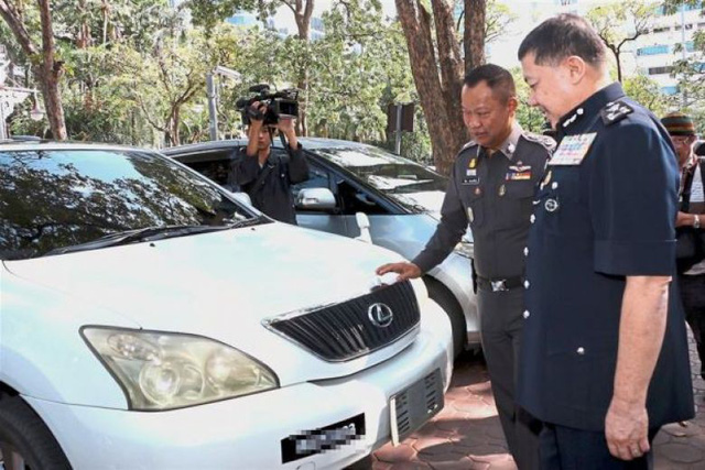 Phát hiện lô xe ô tô trộm cắp từ Malaysia