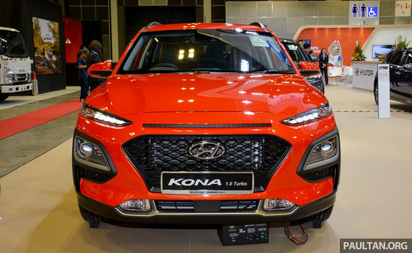 Hyundai Kona nhìn từ phía trước