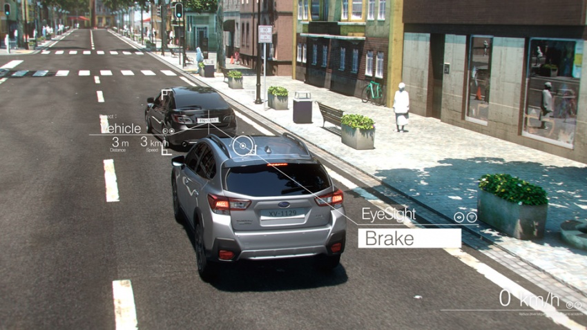 Công nghệ xe Subaru Eyesight hữu dụng trong đô thị
