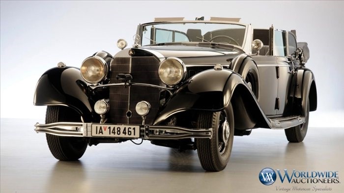 Mercedes-Benz 770K của Hitler có giá khởi điểm 345 tỷ Đồng Mercedes-Benz 770K của Hitler
