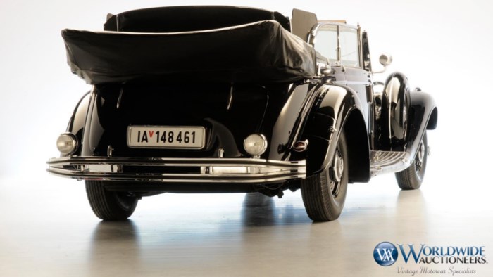 Mercedes-Benz 770K của Hitler có giá khởi điểm 345 tỷ Đồng Mercedes-Benz 770K của Hitler
