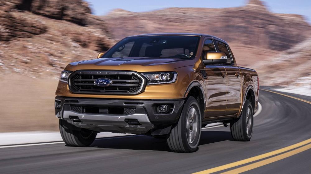 Ford Ranger 2019 nhìn từ phía trước