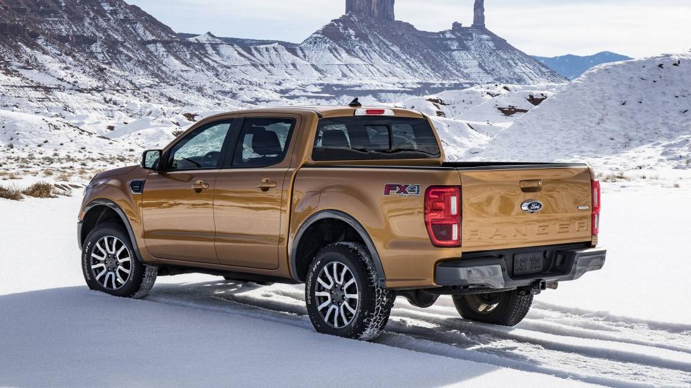 Ford Ranger 2019 có hệ thống hỗ trợ đổ đèo mới Ford Ranger 2019 chạy trên đường tuyết