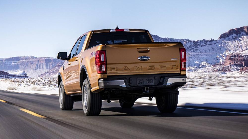 Ford Ranger 2019 dùng động cơ tăng áp giống Mustang 2018 Đuôi xe của Ford Ranger 2019