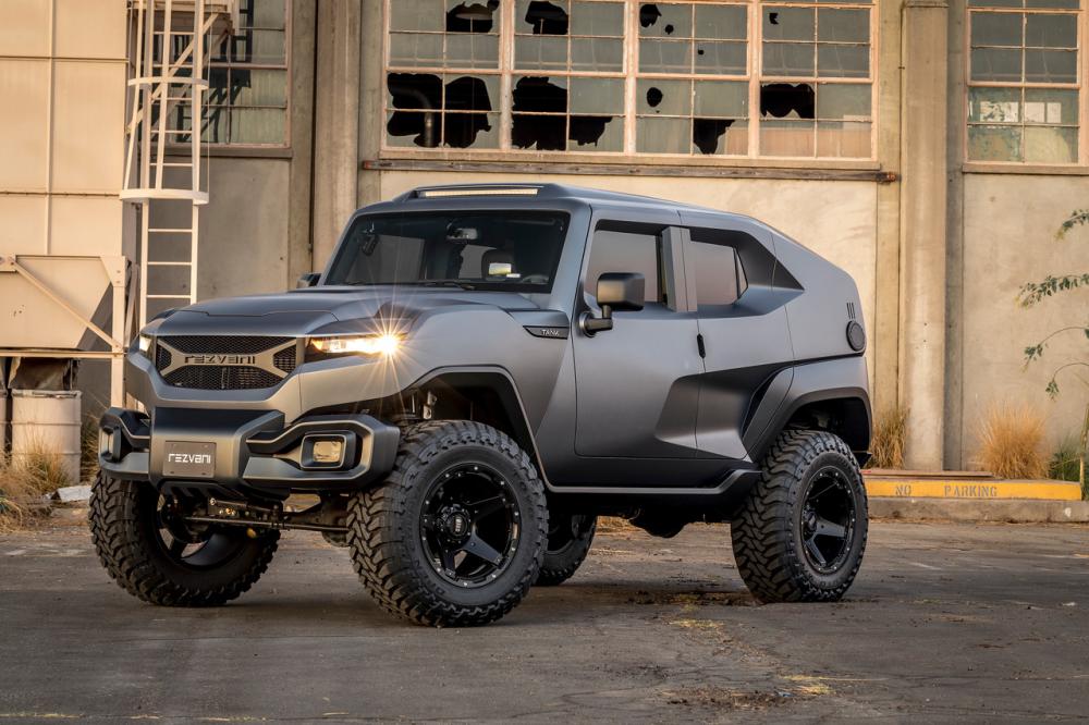Rezvani Tank Rezvani Tank nhìn từ phía trước