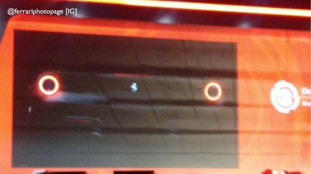 Đuôi xe của Ferrari 488 GTO Đuôi xe của Ferrari 488 GTO