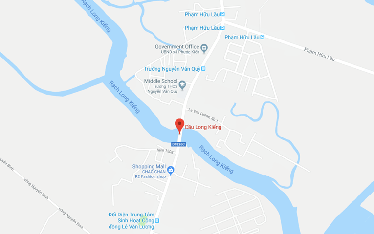 Sập cầu Long Kiển, Nhà Bè