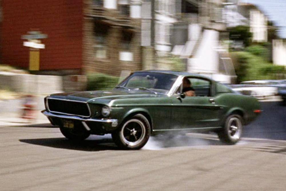 Ford Mustang trong phim Bullitt