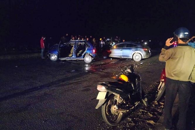 Tai nạn liên hoàn tại Quảng Nam