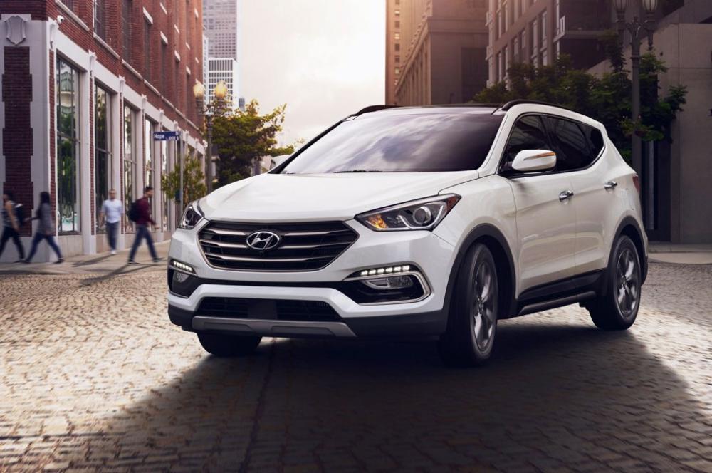 Ngoại thất của Hyundai SantaFe