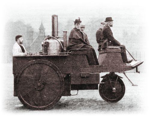 Grenville Steam Carriage xe ô tô đầu tiên trên thế giới  Xe ô tô Grenville Steam Carriage