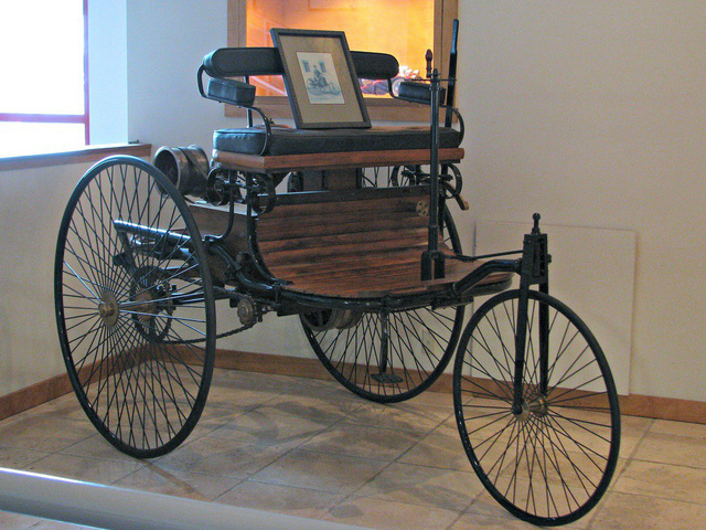 Benz Patent-Motorwagen xe ô tô đầu tiên trên thế giới  Xe ô tô Benz Patent-Motorwagen