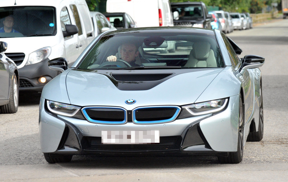 Siêu xe BMW i8 của Wayne Rooney 