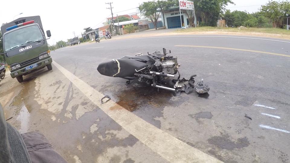 Tai nạn Honda Winner 150