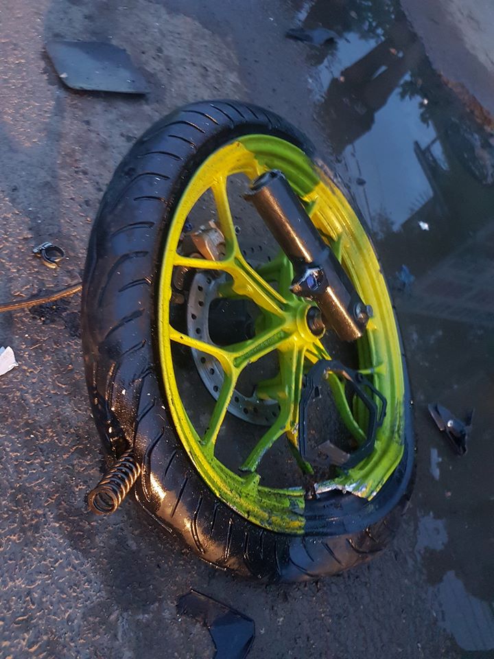 Tai nạn Honda Winner 150