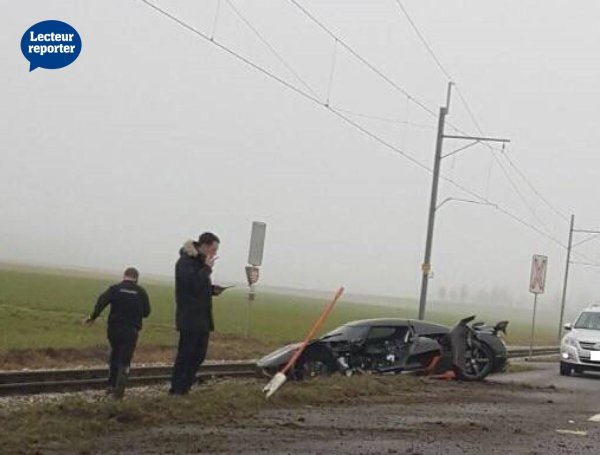 Tai nạn Koenigsegg Agera RS  Tai nạn Koenigsegg Agera RS