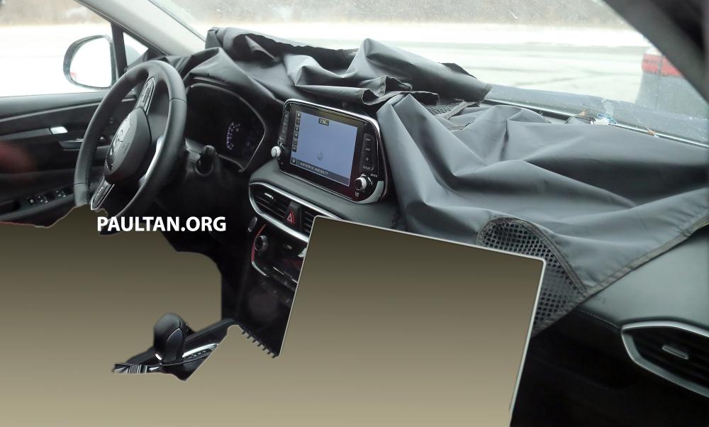 Nội thất Hyundai Santa Fe 2019