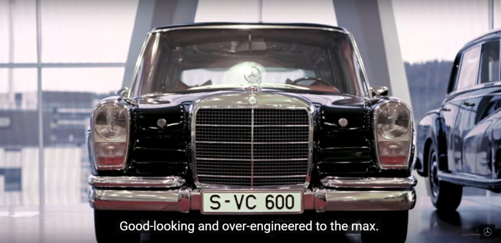  Mercedes-Benz S600 Fintail