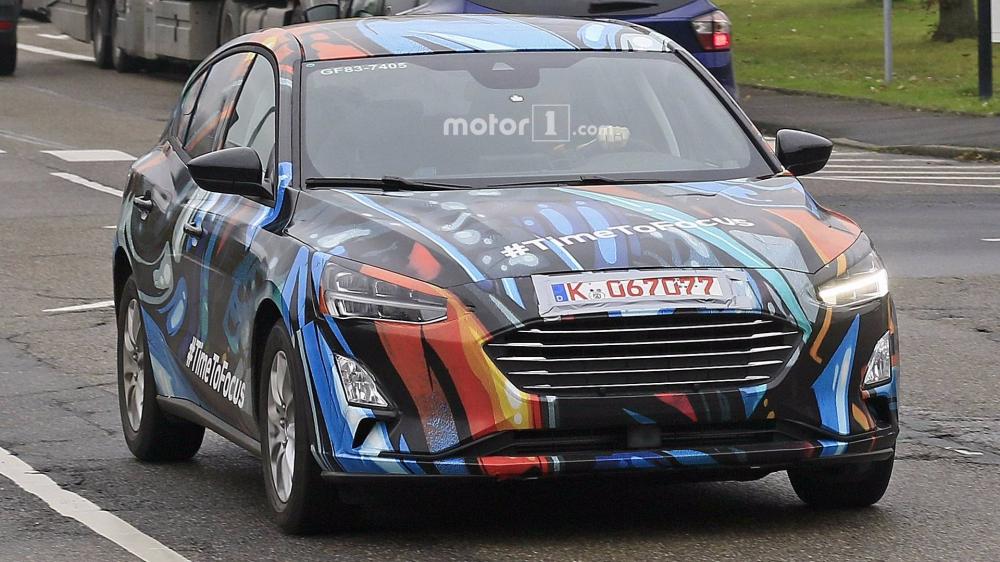 Ford Focus 2019 trên đường thử