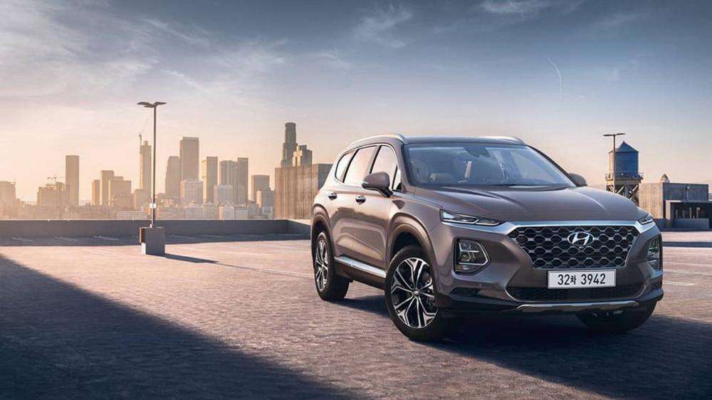 Ngoại thất của Hyundai Santa Fe 2019 Ngoại thất của Hyundai Santa Fe 2019