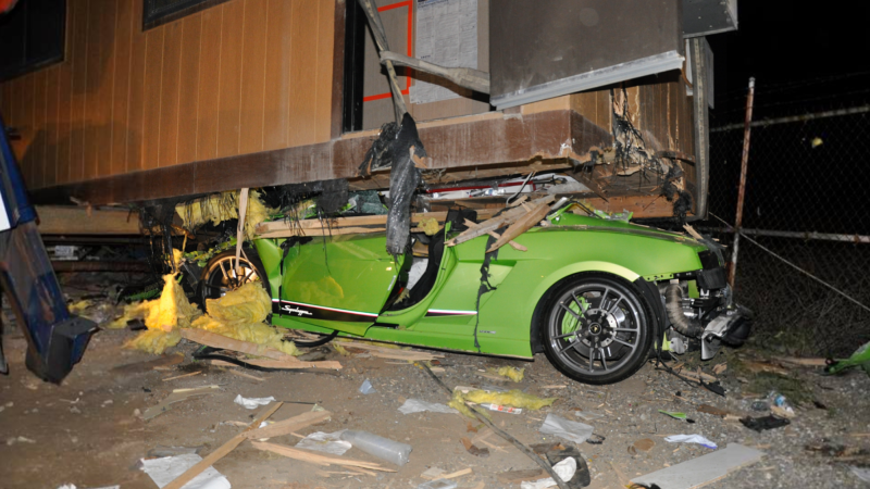 Tai nạn Lamborghini Gallardo Superleggera