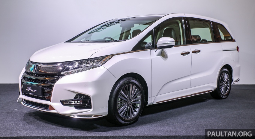 Honda Odyssey 2018 tại Malaysia