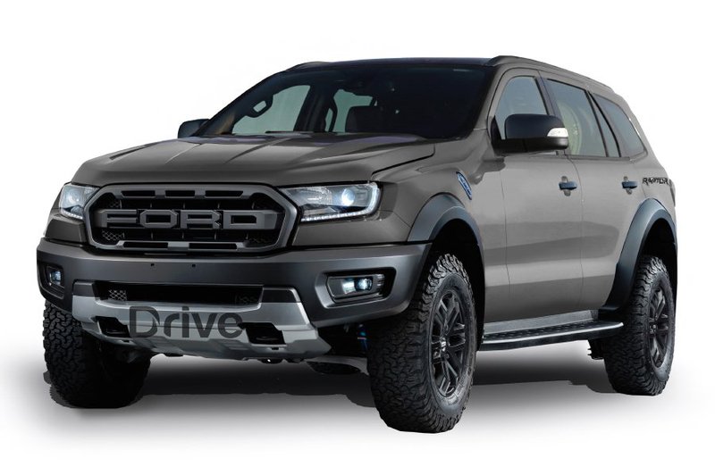 Phác họa Ford Everest Raptor