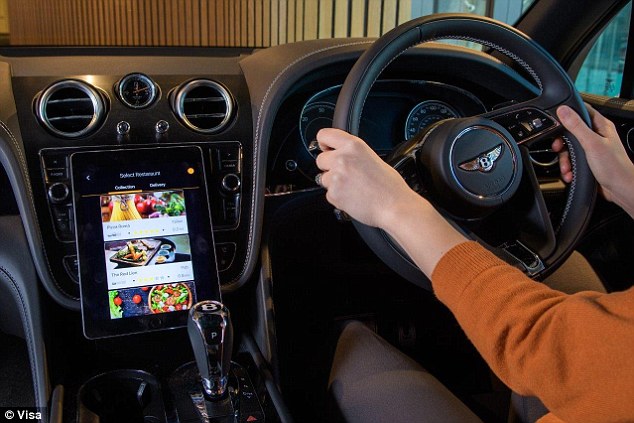 Xe hơi tích hợp khả năng tự thanh toán hóa đơn Xe hơi tích hợp khả năng tự thanh toán hóa đơn