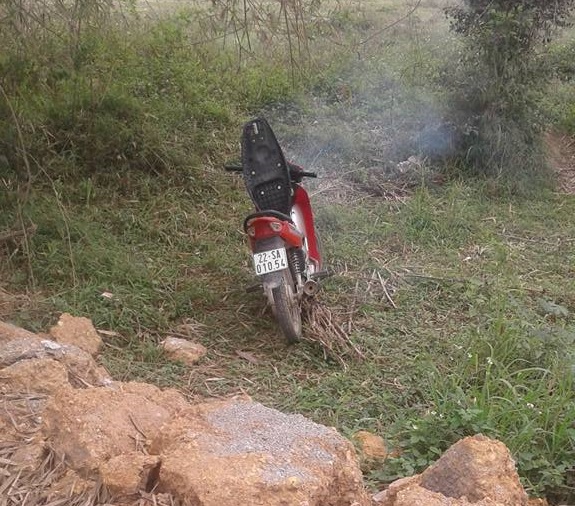 Đốt xe chống đối CSGT