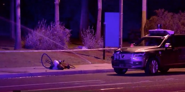 Mỹ: Vụ tai nạn chết người đầu tiên của xe tự lái Uber