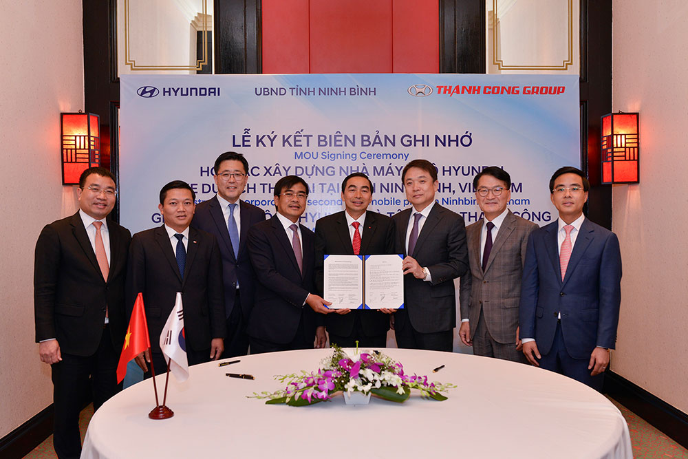 Lễ ký kết của Hyundai Thành Công Lễ ký kết của Hyundai Thành Công