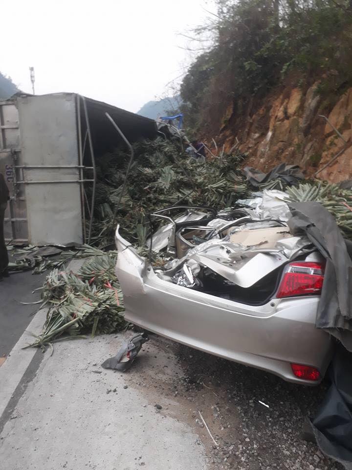 Tai nạn Toyota Vios Tai nạn Toyota Vios