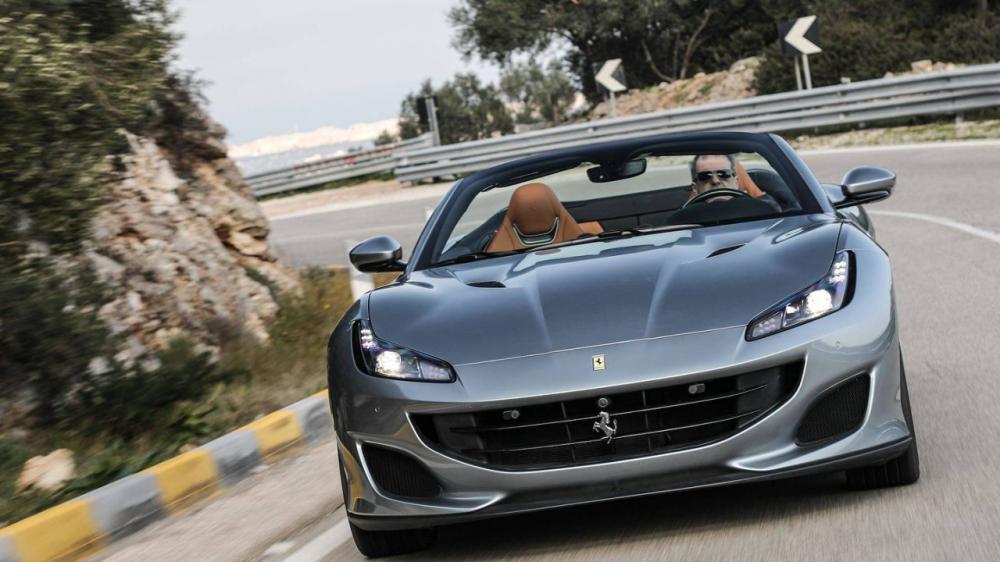 tản nhiệt lưới của Ferrari Portofino tản nhiệt lưới của Ferrari Portofino