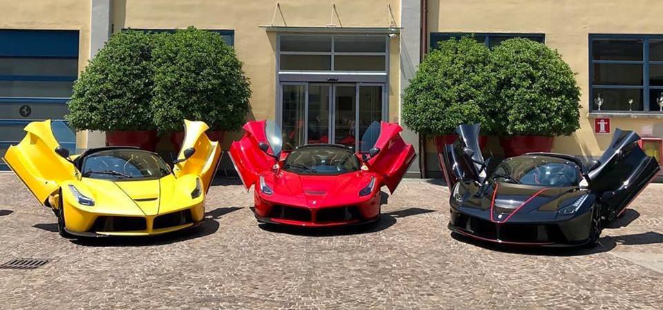 Ferrari LaFerrari mui trần