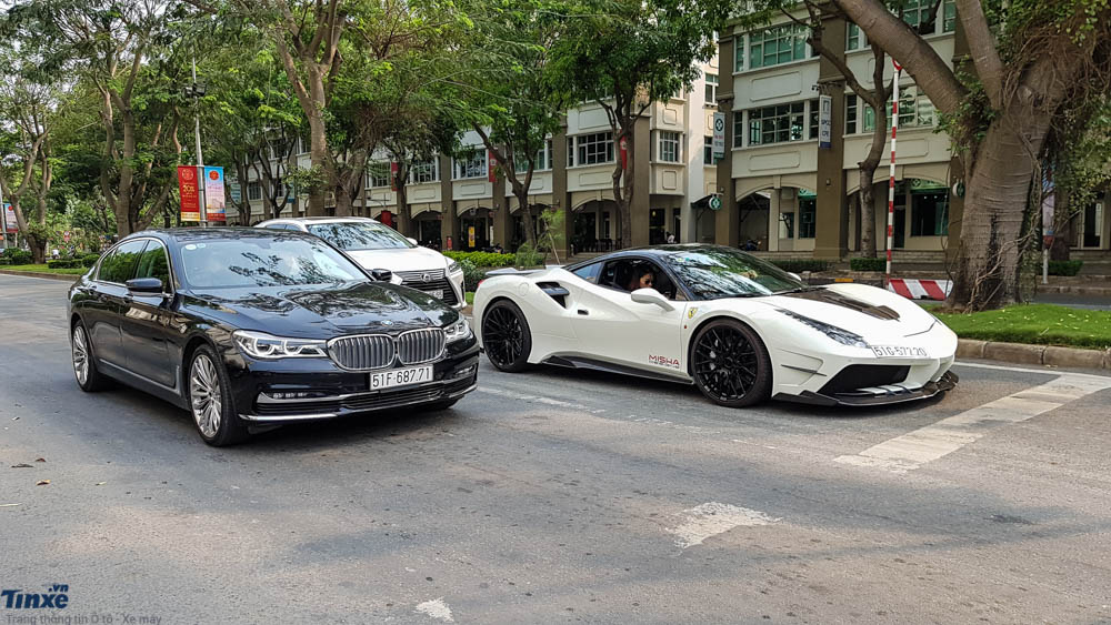 Ferrari 488 GTB độ body kit Misha