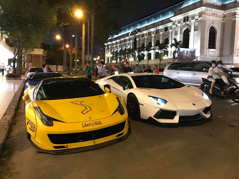 Siêu xe độ Dàn siêu xe độ