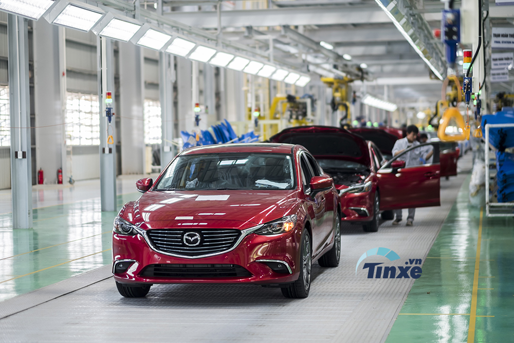 Dây chuyền lắp ráp hiện đại nhất Đông Nam Á với sản lượng 50.000 ô tô/năm của Mazda tại Việt Nam vận hành thế nào? Dây chuyền lắp ráp hiện đại nhất Đông Nam Á với sản lượng 50.000 ô tô/năm của Mazda tại Việt Nam vận hành thế nào?