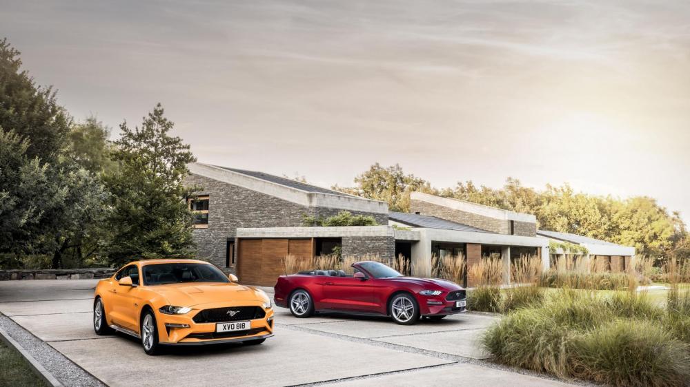 Phiên bản coupe và mui trần của Ford Mustang 2018 ford-mustang-2018