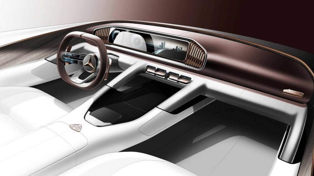 2 màn hình cỡ lớn nối liền nhau của Vision Mercedes-Maybach Ultimate Luxury Vision-Mercedes-Maybach-Ultimate-Luxury