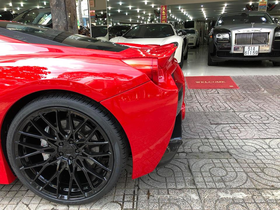 sieu-xe-ferrari-458-italia-do-misha-designs-doc-nhat-viet-nam-ra-lo sieu-xe-ferrari-458-italia-do-misha-designs-doc-nhat-viet-nam-ra-lo
