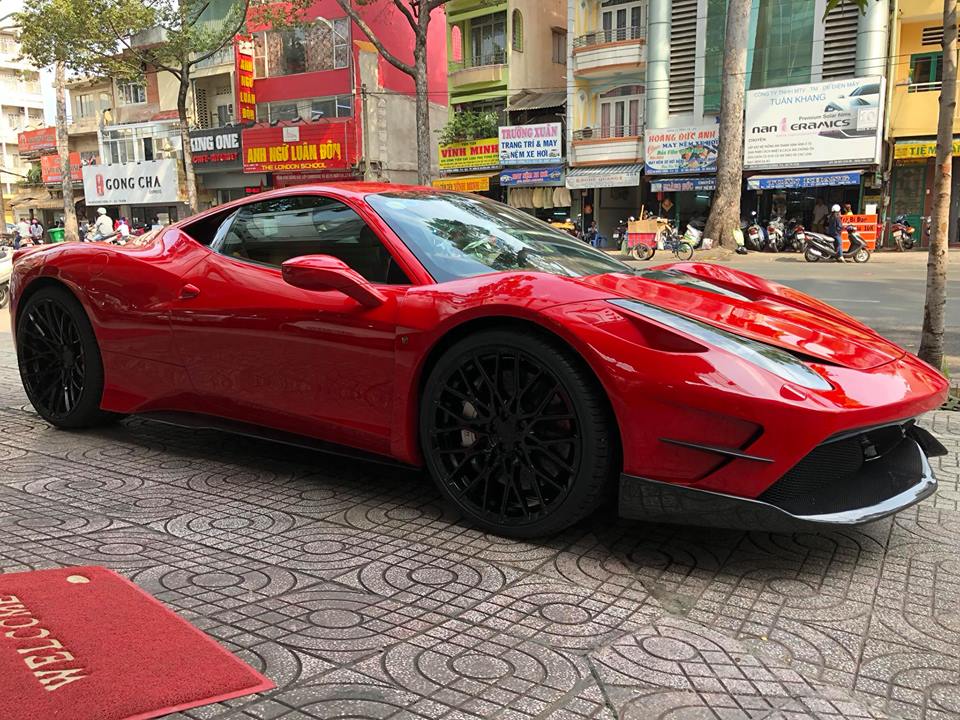sieu-xe-ferrari-458-italia-do-misha-designs-doc-nhat-viet-nam-ra-lo sieu-xe-ferrari-458-italia-do-misha-designs-doc-nhat-viet-nam-ra-lo