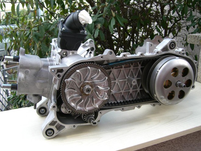 Hệ truyền động của xe ga