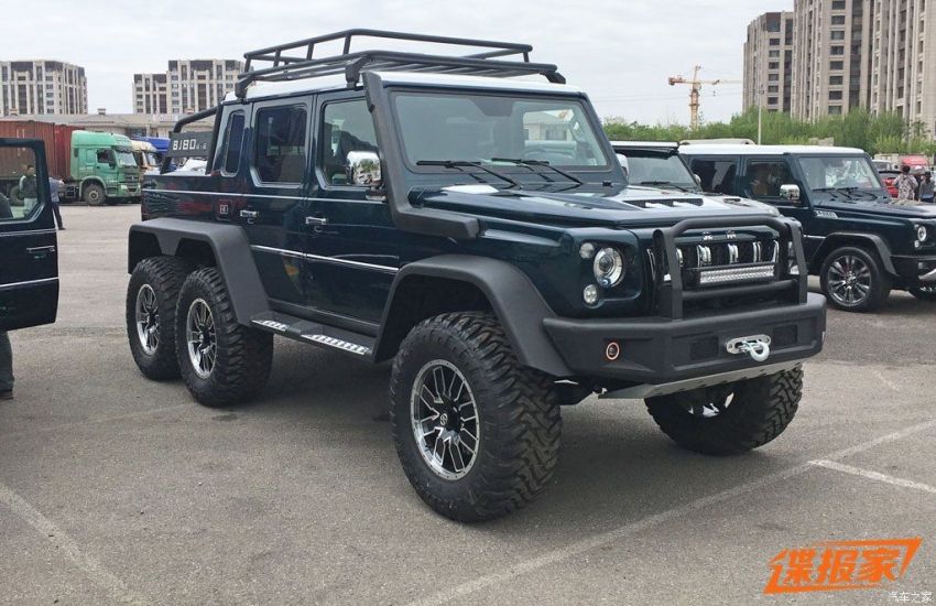 Beijing Auto BJ80 6x6 xuất hiện tại địa điểm tổ chức triển lãm ô tô Bắc Kinh 2018 Beijing Auto BJ80 6x6 xuất hiện tại địa điểm tổ chức triển lãm ô tô Bắc Kinh 2018