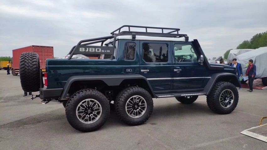 Beijing Auto BJ80 6x6 có thiết kế giống Mercedes-Benz G63 AMG 6x6 Beijing Auto BJ80 6x6 có thiết kế giống Mercedes-Benz G63 AMG 6x6