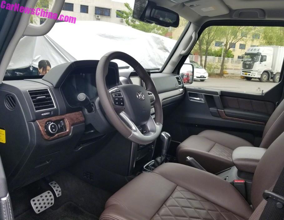 Nội thất của Beijing Auto BJ80 6x6 Nội thất của Beijing Auto BJ80 6x6