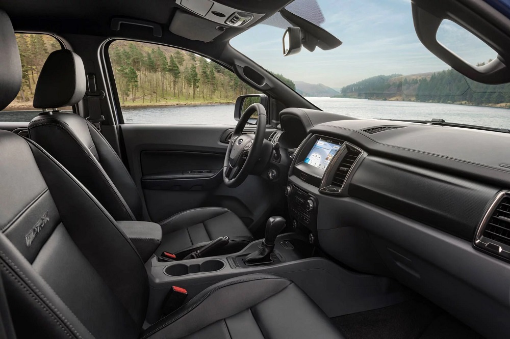 Nội thất của Ford Ranger Wildtrak X